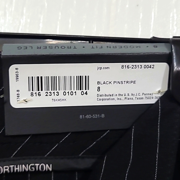Worthington PinstripeTrousers Pants - Picture 6 of 6